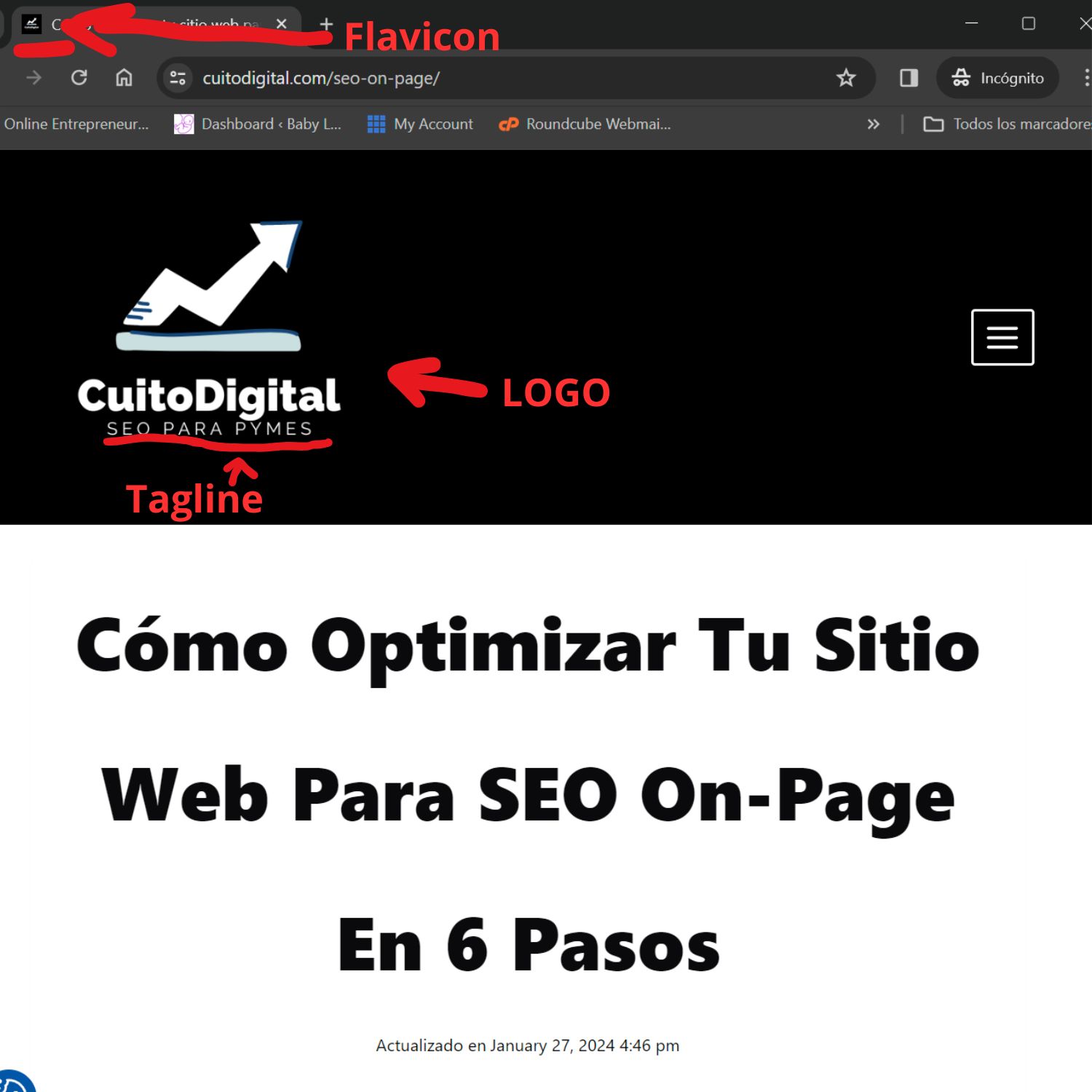 Flavicon Logo y Tagline