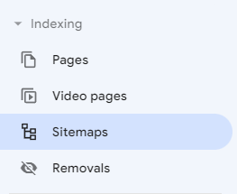 GSC donde indexar Sitemap